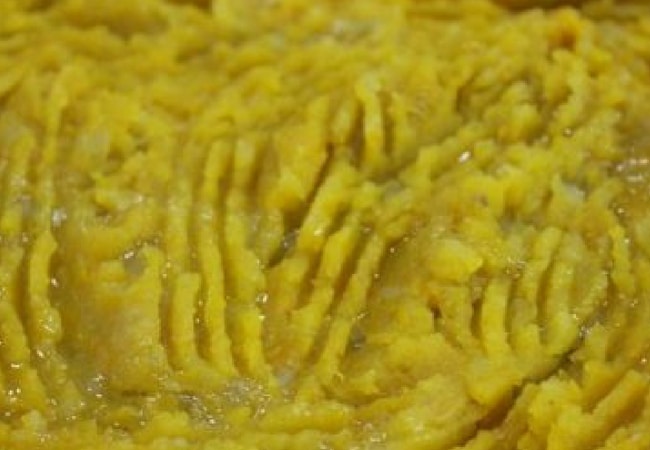 receita de purê de batata-doce com abóbora