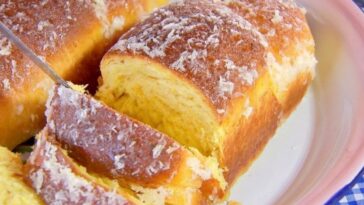 pão de abóbora com coco