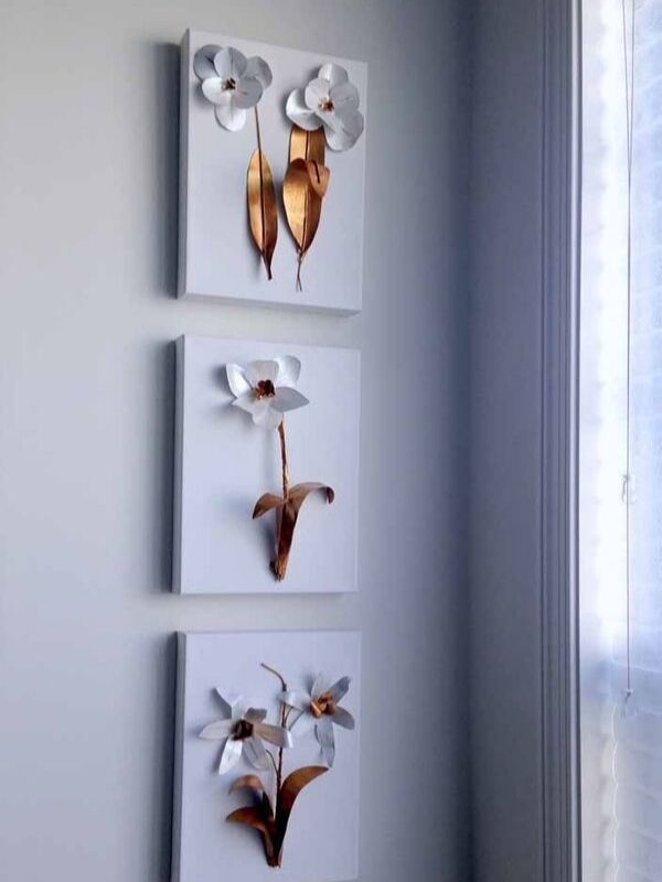 artesanato com latinhas quadros