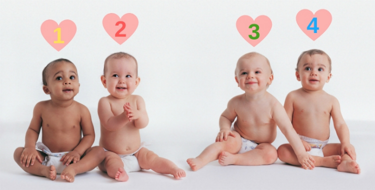 qual dos bebês é a menina quiz