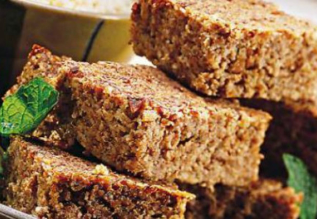 quibe de quinoa e linhaça