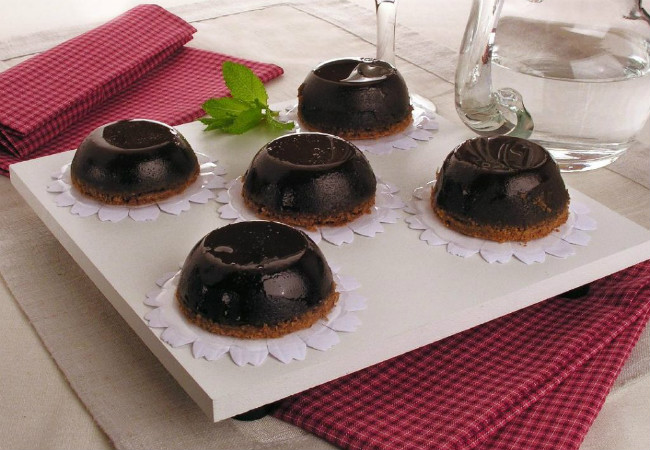 quindim de liquidificador de chocolate