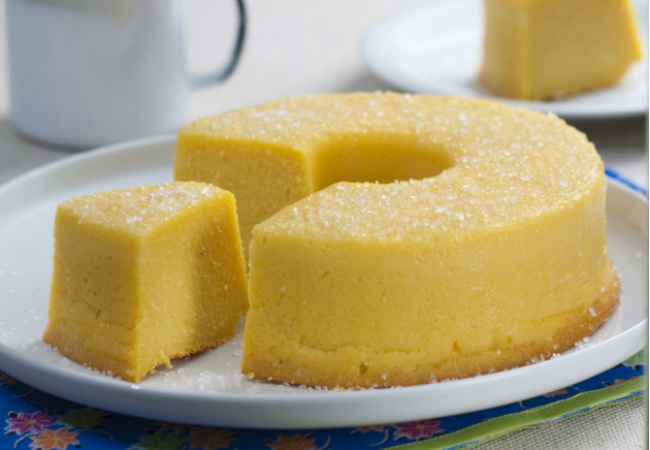 quindim de liquidificador de mandioca