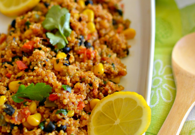 receita de quinoa mexicana