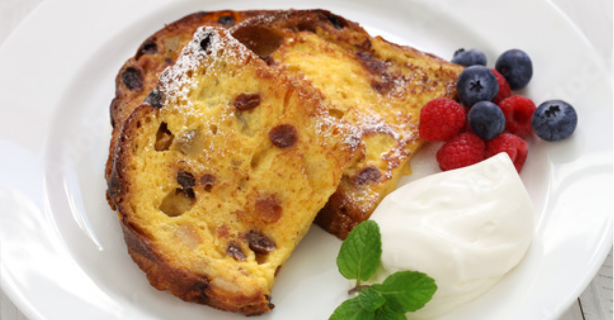 rabanada de panetone