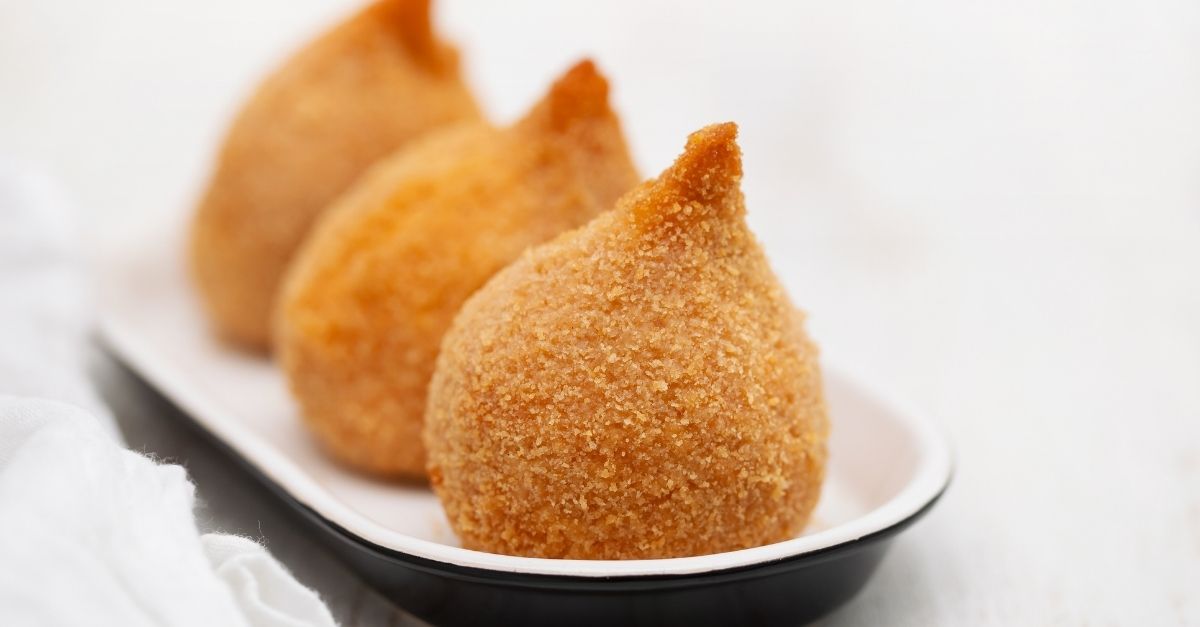 receita de Coxinha de pão de queijo
