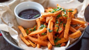 batata-doce na airfryer