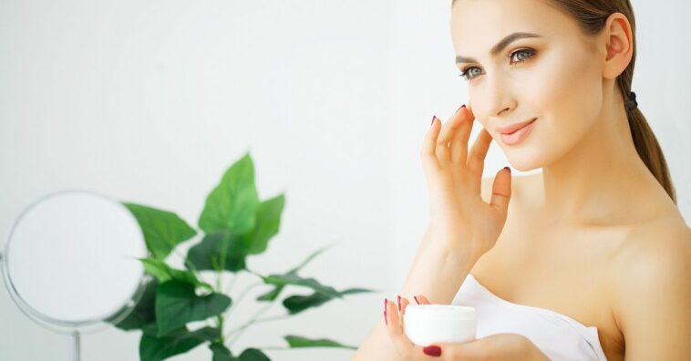 máscara de farinha de arroz