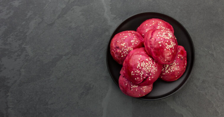 receita de pão de batata-doce roxa