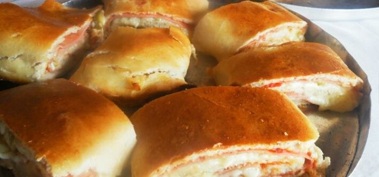 pizza enrolada simples