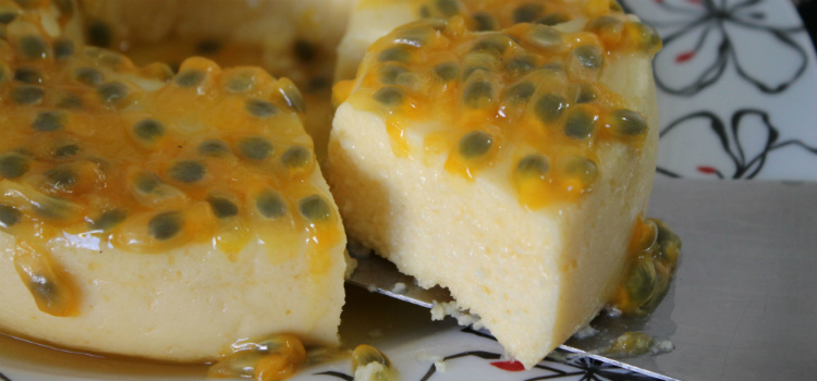 receita de pudim de leite condensado maracujá