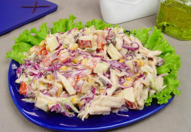 receita de salada com repolho