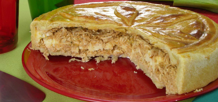 receita de torta de frango com catupiry simples