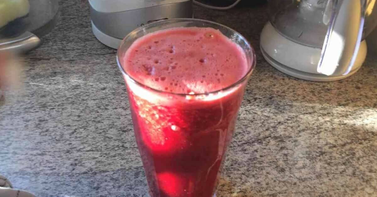 suco de beterraba antioxidante
