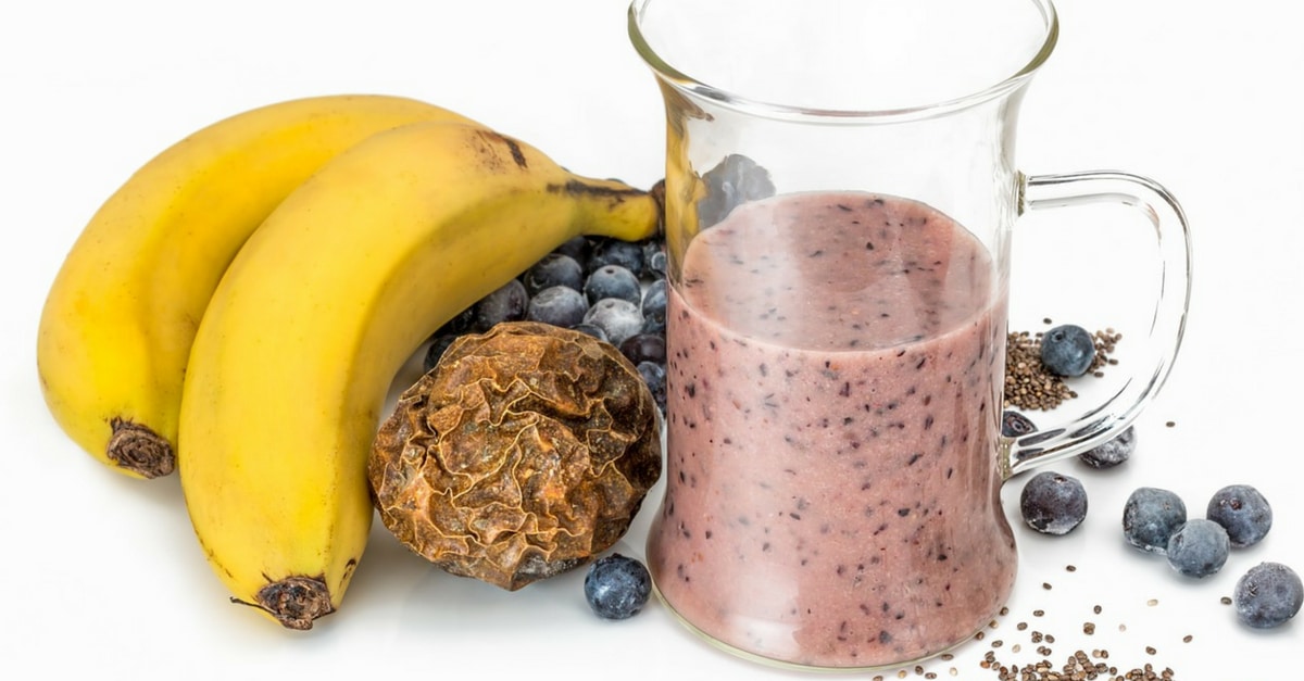 vitamina de banana com aveia