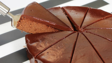 bolo de chocolate simples