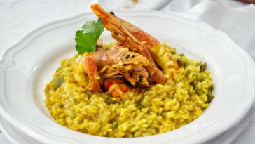 arroz de açafrão