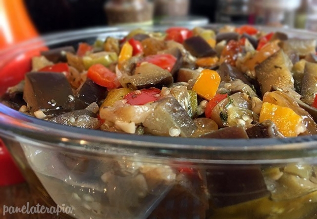 receitas com berinjela fazer caponata