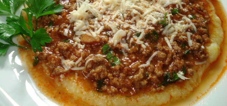 receitas com carne moída angu à mineira