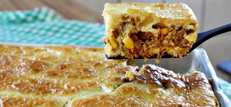 receitas com carne moída torta brasileira