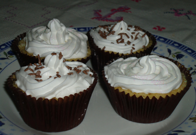 como fazer receitas com chantilly cupcake