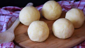 bolinho de batata assado