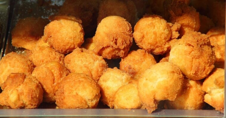 bolinho de fubá frito