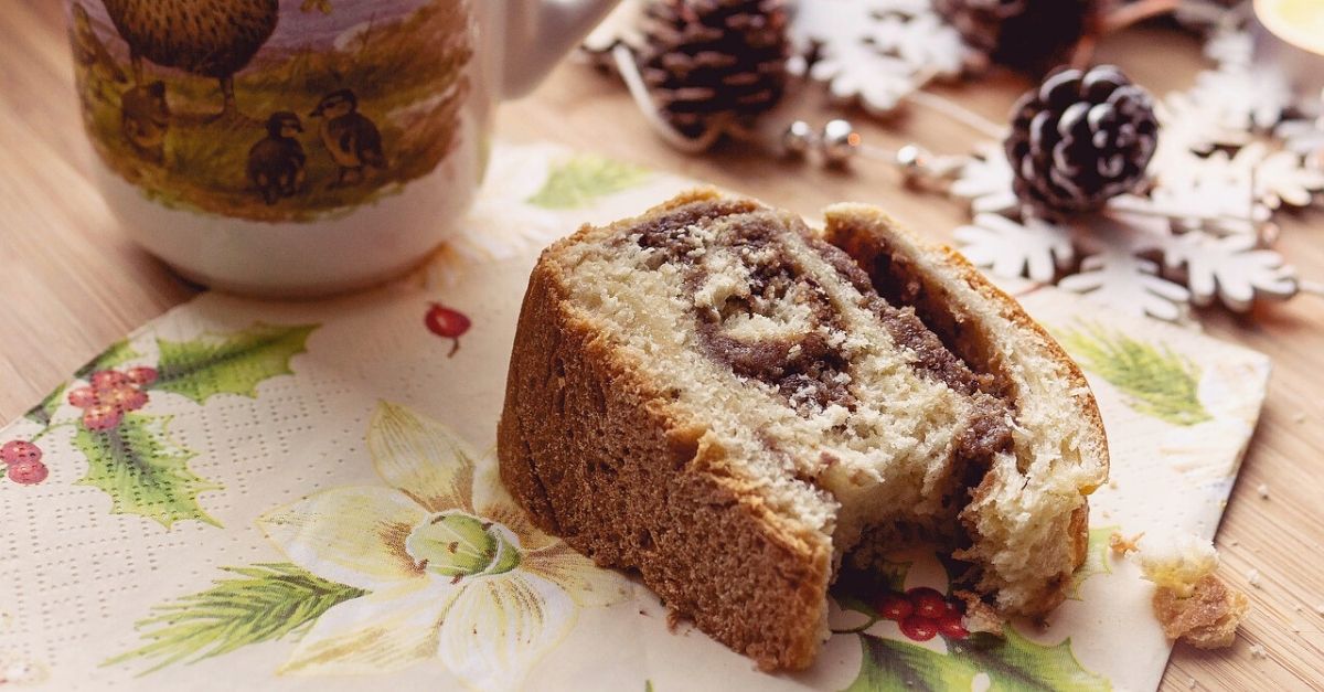 bolo de banana recheado