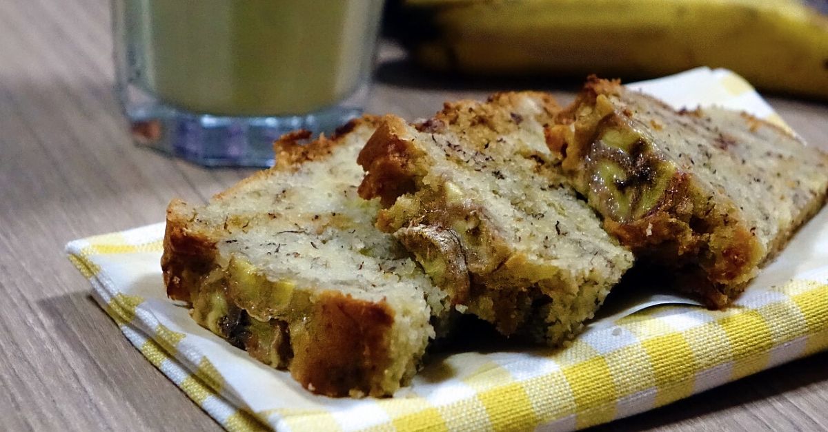 bolo de banana sem glúten