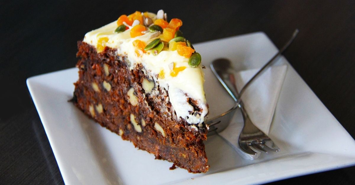 receitas de bolo de cenoura vegano