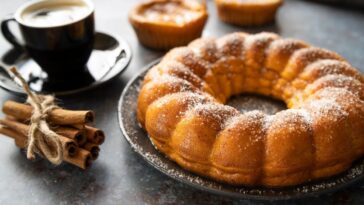 bolo de churros invertido