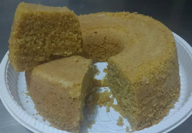 receitas de bolo de fubá cremoso com aveia