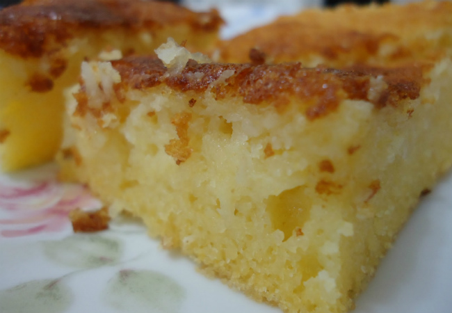 receitas de bolo de fubá cremoso com coco