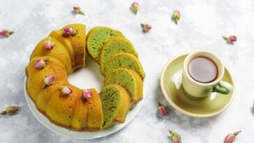 bolo de limão verde