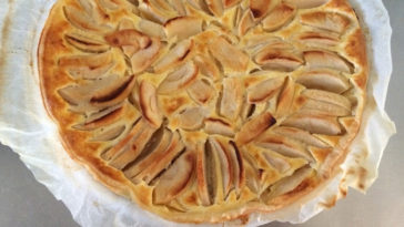 bolo de maçã sem açúcar