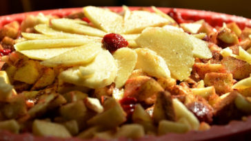 bolo de maçã sem farinha