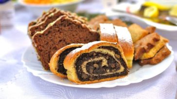 bolo mesclado fofinho