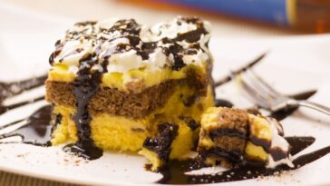 bolo-pudim de cenoura