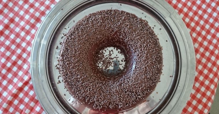 brigadeirão de micro-ondas