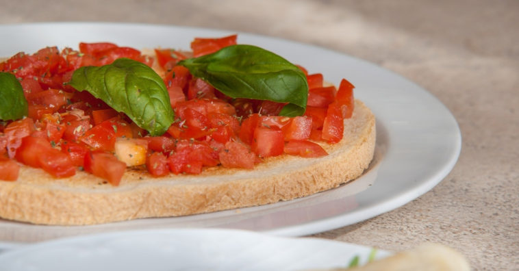 receitas de bruschetta