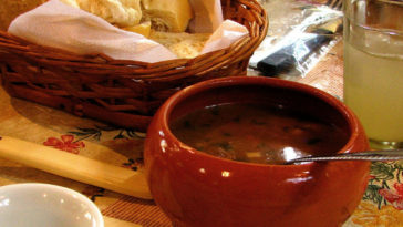 caldo de feijão
