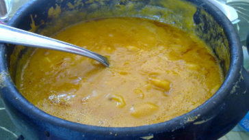 caldo de mandioca