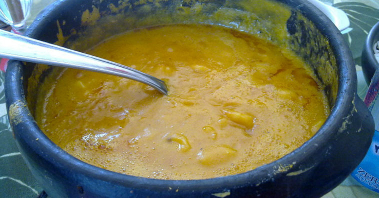 caldo de mandioca
