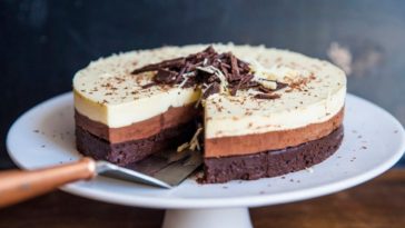 cheesecake de chocolate