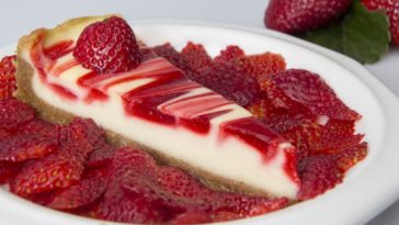 cheesecake de morango