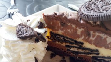 cheesecake de oreo