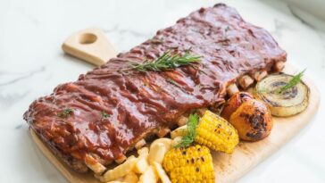 costelinha com barbecue