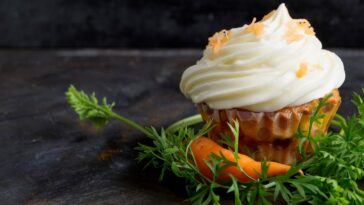 cupcake de cenoura