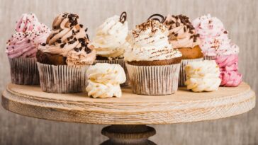 cupcake de chocolate