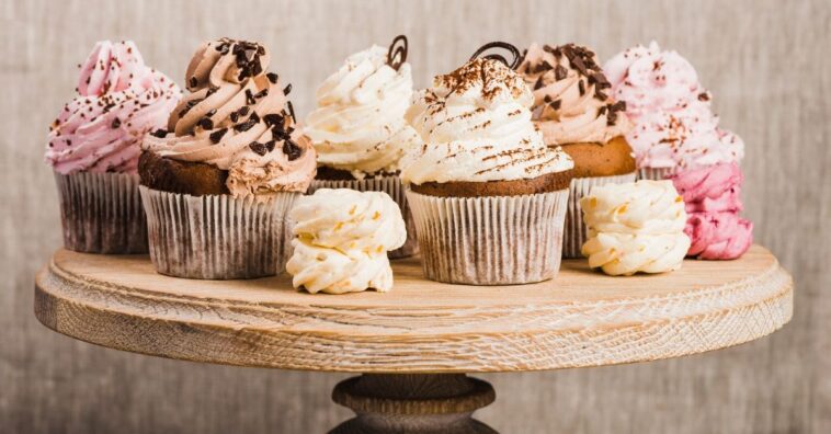 cupcake de chocolate